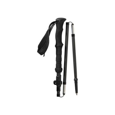 China Multifunctional Polyester/EVA Carbon Tungsten Steel Material Alpenstock Snow Sticks Aluminum Leki Trekking Pole for sale