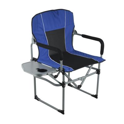 China Modern family home use summer travel folding camping bench chair with cup holder for sale