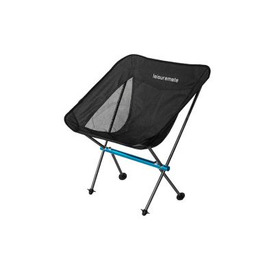 China Modern heavy duty outdoor black camping armless folding camp chair for sale