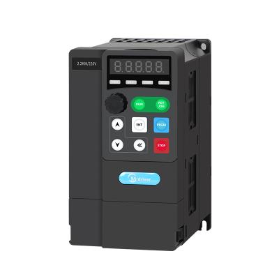 China M-Driver VFD 3 Phase 220v Frequency Inverter 2.2kw Variable Frequency Drive 180*96*151mm for sale