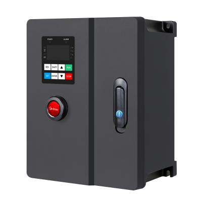 China Fans Single Triple Phase 220V AC Variable Frequency Inverter 0.75kw VFD Controller Panel for sale