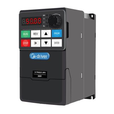 China 3 Phase AC Asynchronous Motor 3 Phase 380v 440v AC Motor Pump Drive 1Hp 2hp 3hp Variable Frequency Inverter for sale