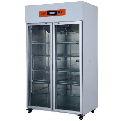 China GYYP-1000 Double Door Easy Clean Pharmaceutical Refrigerator Manufacturer Professional Laboratory Storage Bio-equipment for Hospital for sale