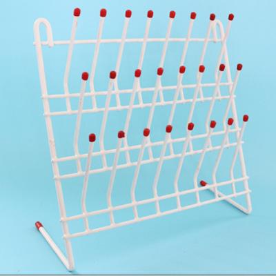 China Sales Factory Outlet Easy Clean Hot Drip Manual Plastic Dipping Rack For Lab Manufacturer In Xiamen Guoyi for sale