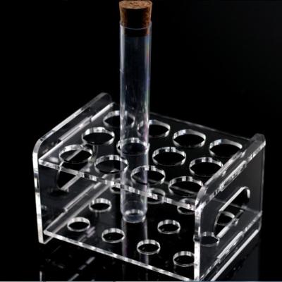 China Easy Clean Hot Sale LABORATORY Tube 13mm/16mm/20mm/25mm/30mm Assembly Detachable Plastic Test Tube Rack Manufacturer for sale