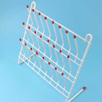 China Hot Sales Factory Outlet Easy Clean Medical Shelf Dipping Drip Rack for Lab Manufacturer in Xiamen Guoyi for sale