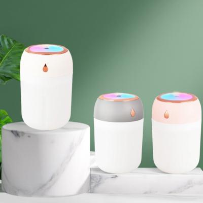 China New Multifunctional Upgraded Ultrasonic Colorful Led Air Diffuser Car Light Small Usb Powered Portable Desktop Air Spray Mist Humidifier for sale