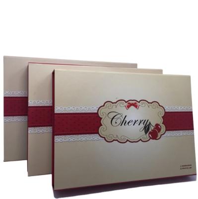 China Disposable Custom Hard Rigid Paper Box Gift Hard Cardboard Box Packaging For Chocolate for sale