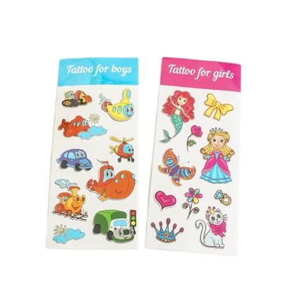 China Customized Animal Sticker Cartoon Stickers Tattoo Sticker Label For Kids DIY for sale