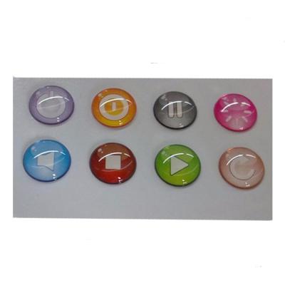 China custom epoxy clear crystal dome 3d adhesive sticker custom printing epoxy label sticker for sale