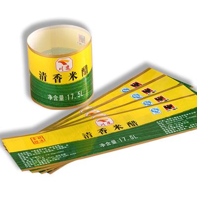 China Moisture Proof PVC Shrink Sleeve Hot Label With LOGO Custom Size For Water Wine Drink Bottle In Roll Or Single PC for sale