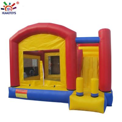 China Outdoor Entertainment CE Certified Commercial Grade Kids Adult Unisex 0.55mm PVC Jumping Inflatable Castle for sale