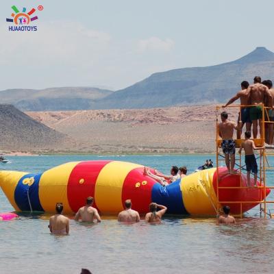 China Big Blob Tarpaulim PVC Water Toy Inflatable Catapult Blob For Sale for sale