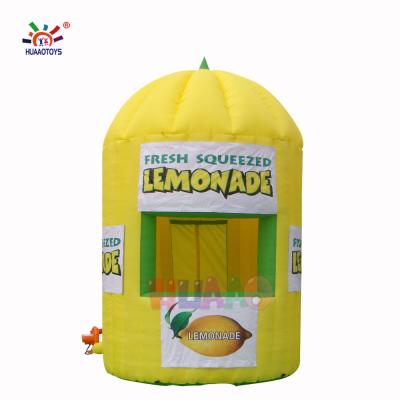 China Oxford cloth lemonade stand inflatable lemonade koisk hot sale inflatable lemonade inflatable advertising booth for sale