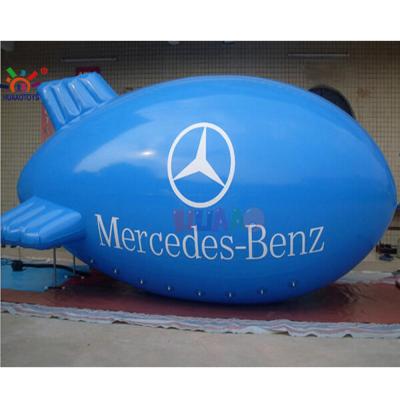 China Chirstmas decor 2021 hot sale inflatable airship for advertising, inflatable blimp for sale for sale