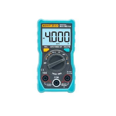 China ZT-C1 Series Automatic Handheld Digital Multimeter Range Digital Multimeter 120*60*30mm for sale