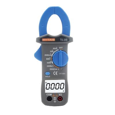 China Portable NCV Tension Test MINI Manual Range Clamp Multimeter TS200 Digital Clamp Meter for sale