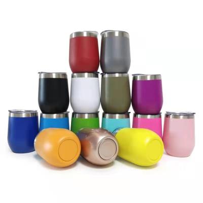 China 12Oz Double Wall Stainless Steel Sustainable High Quality Custom Water Bottle Tumbler With Straw for sale