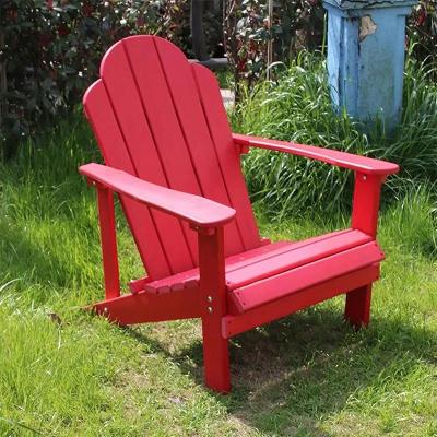 China Weather Furniture 2020L Outdoor Frog Beach Chair Solid Wood Adirondack Eco-Friendly Classic Chair for sale