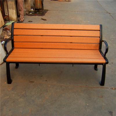 China Waterproof Corrosion Resistance Weatherproof Patio Garden Park Bench Chair Legs Wooden Composite Hanging Slats For Outdoor Furniture for sale