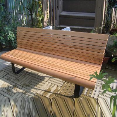 China UV-Resistant Camphor Wood Garden Flower Benches Chair Used Outdoor Wood Bench for sale