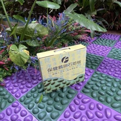 China Modern Soft Plastic PVC Balcony Garden Tiles Diy Decking Tile 300*300 Mm for sale