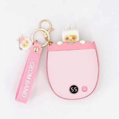 China High Quality Rechargeable Hotel LT-634 Usb Bear Hand Warmer Electric Reusable Handwarmer With Mobile Power Bank for sale