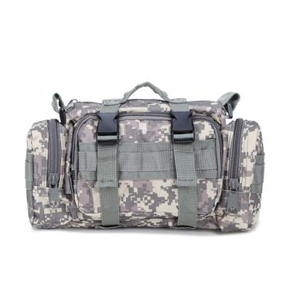 China Multifunctional Custom Military Travel Bag With Zipper Convenient Travel Kit Tactical Travel Sling Bag Camouflage Single Cross - Body Bag for sale