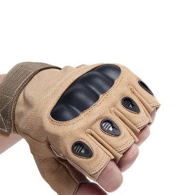 China Wholesale Durable Half Finger Protective Shock Resistant Army Winter Military Tactical Gloves for sale