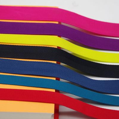 China Durable Logo 50MM Woven Polypropylene Webbing 150D 300D 450D 600D 900D PP Woven Webbing Wholesale Custom Webbing Durable 25MM 38MM for sale