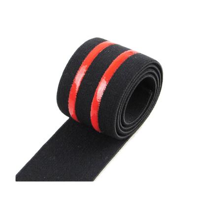 China High Quality Rubber Bands Custom Design Nylon Elastic Webbing Anti-Slip Adhesive Drip Strap Elastic Band for sale