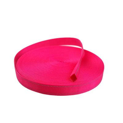 China Hot Selling High Tenacity Custom Colored Polyester Tubular Webbing Webbing Band For Bag Straps for sale