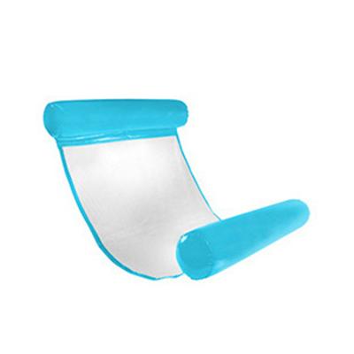 China Durable Inflatable Mattress Water Platform Chair Floating Swim Bed as Poolside Receiving Toy for sale