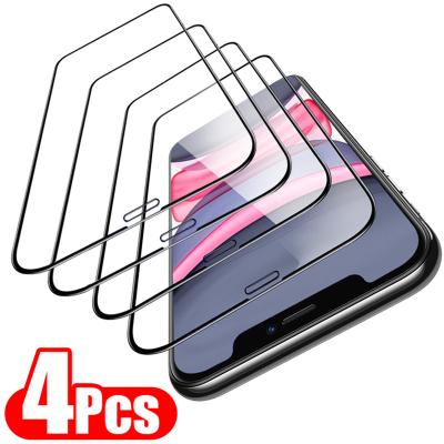 China 2 Pack High Quality Cell Phone Tempered Glass Phone Screen Protector Anti-Fingerprint For iPhone 11 12 Pro Max 13 Screen Protector for sale