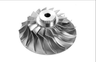 China Gr1 Gr2 Gr5 Gr7 Titanium Alloy CNC Machining Parts Titanium Impellers for sale