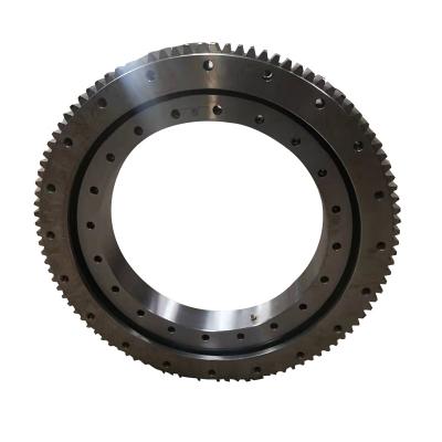 China High Quality CROSS ROLLER / Four Point Contact 012.25.710 Small Size External Gear Slewing Bearing For Excavator for sale