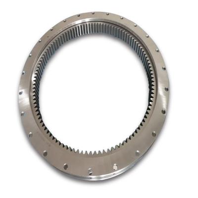 China CROSS POINT CONTACT ROLLER / Oven Gear Low Price Truck Crane Spare Part Internal Slewing Ring Bearing for sale