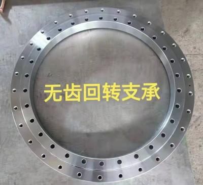 China 01 Series Single Row Ball Four Point Contact Slewing Ring Bearing With No Gears for sale