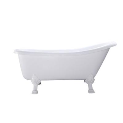 China Freestanding Japanese acrylic bathtub bedroom villa hotel bathtub thermostatic stand-alone adult bathtub for sale