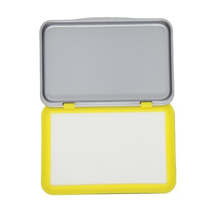 China 2022 office usually cheap factory sale office use metal direct stamp pad/metal ink pad for sale