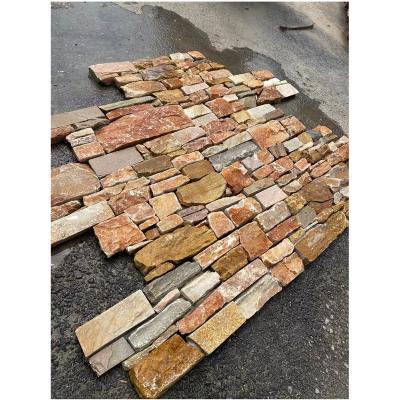 China DEEDGREAT Modern Culture Stone Wall Face Exterior Brick Veneer Wall Cladding for sale