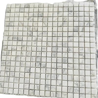 China Deedgreat Modern Professional Irregular Swimming Pool Mosaic Green Color Square Porcelain Mosaic Tile Metal Pool Mosaic for sale