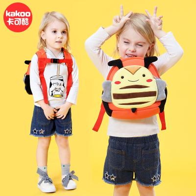 China Lightweight Cartoon Backpack 2-4 Years Old Boy Girl Backpack Children Schoolbag Cute Animal Cartoon Backpack for sale