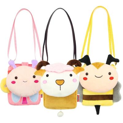 China Wholesale Light Weight Cute Cartoon Boy Girl Messenger Bag Animal Shoulder Bag for sale