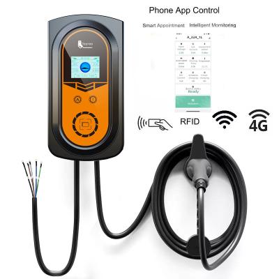 China New Feyree EV Manufacturer Type 2 32a 7kw Wallbox Fast Electric Car Charger Factory China-chic for sale