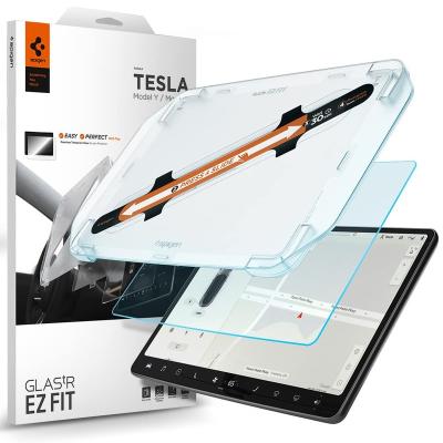 China Matte/Anti-broken Fingerprint Tempered Glass Screen Protector Designed For Tesla Model 3/Y Dashboard Touch Screen for sale