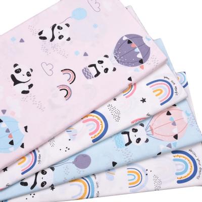 China High Quality Anti-Static Cotton Cartoon Style Digital Printed 100% Fabric For Kids Room Textile for sale