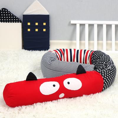 China 100% Cotton Baby Hutch Shape Crib Disposable Animal Decor Printed Bed Bumper for sale