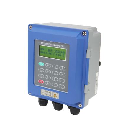 China Ultrasoon Wall Mounted Ultrasonic Flow Meter Flowmeter Insert tuf-2000b PD-32-500 for sale