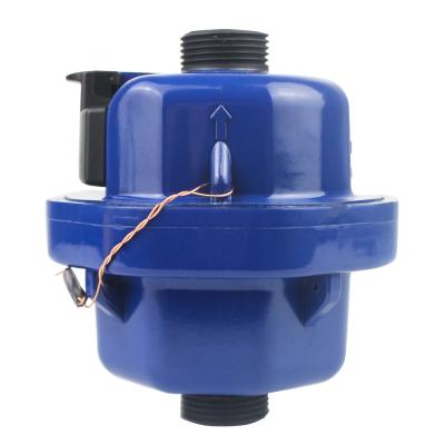 China Plastic Nylon Vertical Water Meter High Accuracy Volumetric Cold Type Class C for sale